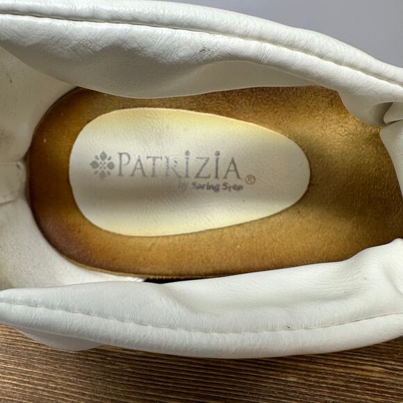 Patrizia by Spring Step SZ 10 Rosette Floral Wedge Sandals Bridal Soft Girl Boho - Picture 6 of 8